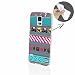 Produktbild FINOO ®| Samsung Galaxy S5 Mini Weiche flexible Silikon-Handy-Hülle | Transparente TPU Cover Schale mit Motiv Muster | Tasche Case mit Ultra Slim Rundum-schutz | stoßfestes dünnes Bumper Etui | Shaun das Schaf Shaun Rock 'n' Roll
