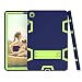 Produktbild HONGWEI Hülle kompatibel für Samsung Galaxy Tab S5e 10.5 inch SM-T720 SM-T725,Hochwertiges PU Leder Case Schutzhülle - mit Automatischem Schlaf Funktion und Standfunktion Navy Blau+Olivine