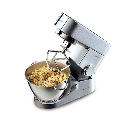 Kenwood Chef Titanium KMC050 Küchenmaschine, 1.400 W, 4,6 l Füllmenge, 4-teiliges Patisserie-Set, 1,6 l ThermoResist Glas-Mixaufsatz - 3