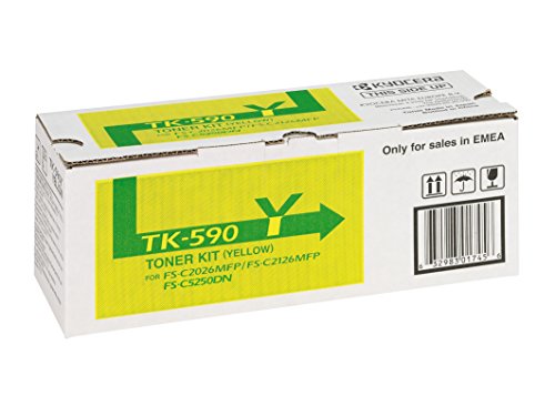 Kyocera 1T02KVANL0 TK-590Y Tonerkartusche 5.000 Seiten, gelb - 2