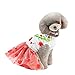 Produktbild Hawkimin Little Dog Smoking Kostüm Hochzeit Bräutigam Dapper Anzug Plaid Puppy Kleidung Hemd mit Krawatte Formales Haustier Katze bis Partykleid Kleid