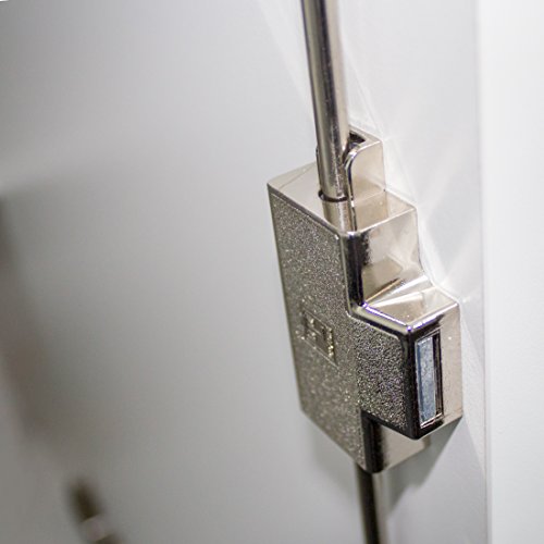 PROFI Aktenschrank abschließbar 5 OH Weiß Schrank Büroschrank Flügeltürenschrank - 