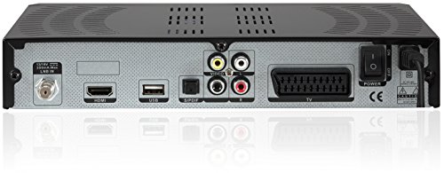 NEXT YE-2000 FTA USB digitaler Satelliten-Receiver inkl. HDMI Kabel (HDTV, DVB-S2, HDMI, SCART, USB 2.0, S/PDIF, Full HD 1080p) [vorprogrammiert ASTRA, HOTBIRD, TÜRKSAT] – schwarz - 4