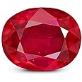 Super Quality Burma Ruby Stone Original with Lab Certified Card & Guarantee Card (manik stone certified/manik gemstone original certified/manikya gemstone untreated)
