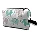 Produktbild Happy Elephants Travel Makeup Cute Cosmetic Case Organizer Portable Storage Bag for Women