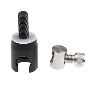 GlobalNiche Metal Bow Quick Disconnect Archery Bow Stabilizer Bar Accessories 5x2.1cm