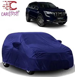 Carigiri Blue Car Body Cover for Mahindra XUV 700(Triple Stitched,Mirror Pocket)(Models-2021)