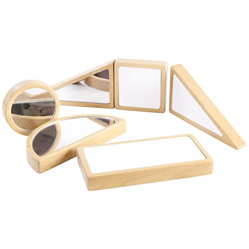 Eduplay 120348 20 x 20 x 5 cm Mirror Blocks for Playing Box