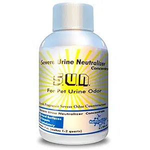 Urine Odor Remover - Best Dog & Cat Odor Eliminator for Carpet, Hardwood, Floor, Concrete, Mattress, Furniture, Laundry, Turf & More - Perfect Neutralizer for Pet and Human Urine Stain - Stink Destroyer - Smell is Off Out and Gone - Guaranteed