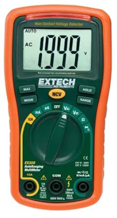 Extech EX320 Mini Multimeter mit Auto-Range Funktion: Amazon.de