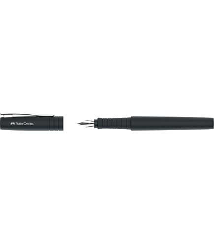 Faber-Castell Neo Slim Metall Füller EF Feder, Schwarz