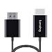 Produktbild Lumsing HDMI Kabel Hochgeschwindigkeit HDMI auf HDMI Audio/Video vergoldete Kabel M/M ultra dünn 5M(Schwarz)