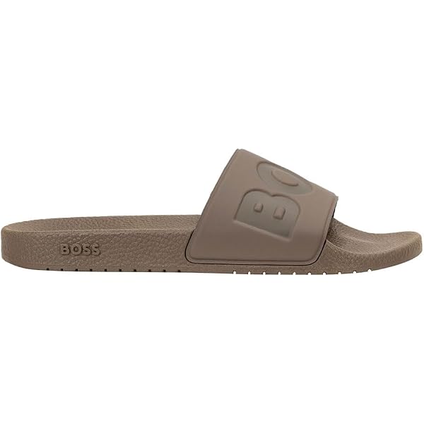 BOSS Surfley Sandali Uomo - Light Beige - Taglia 41 EU - Diapositive In PVC - 2