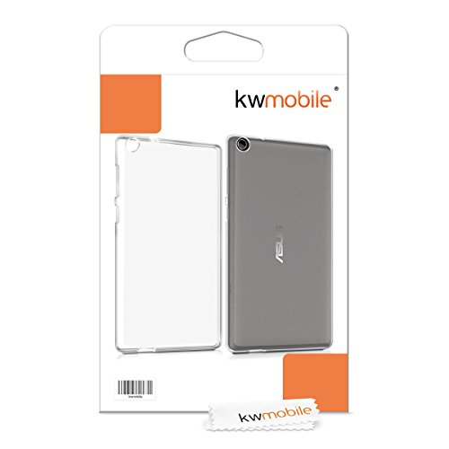kwmobile Hülle für Asus ZenPad C 7.0 (Z170C / Z170CG) – Case Handy Schutzhülle TPU Silikon für Tablet – Backcover Cover klar Transparent - 7