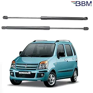 BBM Heavy Duty High Performance car Dicky Shocker/Diggi Lifter Spring compatible with Maruti Suzuki Wagon-r [ Set of 2 ] model 2006 2007 2008 2009 2010