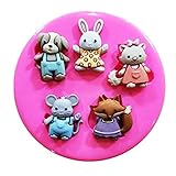 Adecuado para fondant, pasta de goma, fondant, chocolate, jabón, resina, fimo y otras arcillas