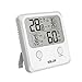 Produktbild GuDoQi Innen Thermometer Hygrometer Monitor Temperatur und Luftfeuchtigkeit Min und Max Aufzeichnungen Genaue Messwerte Für Zu Hause, Im Büro