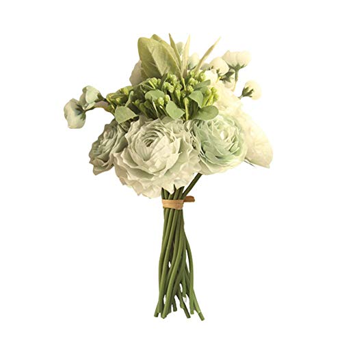 Preisvergleich Produktbild redshooeYY Künstliche Blumen, gefälschte Blumen Stoff Kunststoff Braut Hochzeit Bouquet für Hausgarten Party Hochzeit