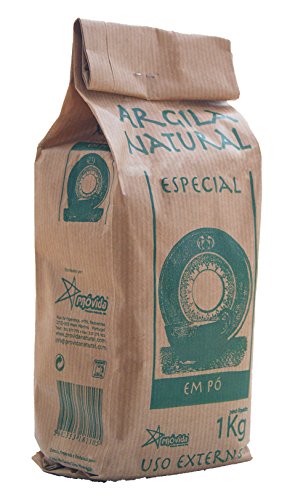 Argila Natural Em Pó – Französische Grüne Tonerde – Pulver für Masken und Peelings – 100 % natürlich – 1 kg - 2