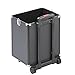 Beautify Professional Elegant Black 4-in-1 Aluminium Cosmetics Case Beauty Trolley/Vanity Box