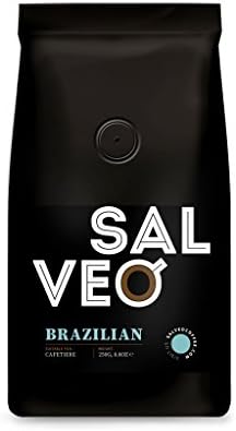 BRAZILIAN SALVEO COFFEE ™ A Premium Brazilian STRONG Ground Coffee Designed For Athletes, Enjoyed By All - Roasted in Small Batches in the UK – Suitable for Filter / Aeropress/ Cafetiere