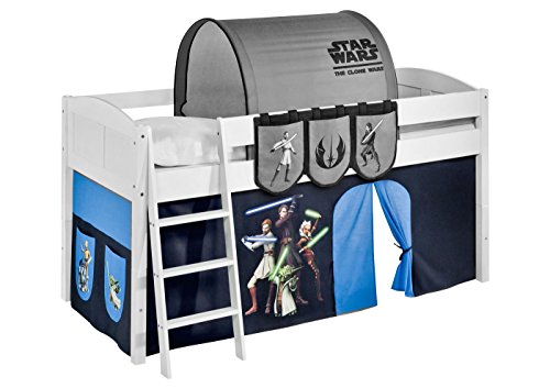 Vorhang "STAR WARS - THE CLONE WARS" - für Hochbett, Spielbett und Etagenbett