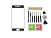 Produktbild Flügel Frontglas für Samsung Galaxy A3 2016 A310 SM-A310F Glas Displayglas Ersatzglas Schwarz (ohne Touchscreen und ohne LCD) Ersatzteile & Werkzeuge & Kleber