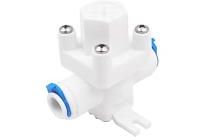 WANGCL Regulador de presión de agua de 3/8 pulgadas, válvula reductora de presión de agua para sistema RO