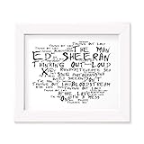 10 x 8 pulgadas (sin marco Limited Edition Tipografía Art Print, RRP £ 9,99