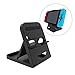 Produktbild Ficony Folding Stand for Nintendo Switch, Portable Games Console Host Base Bracket with Adjustable Height, Black Portable