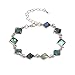 Produktbild YIYIYYA Armband Mode Bunte Abalone Muschel Muschel Quadrat Geometrie Natürliche Handgemachte Armband Damen Armband Geburtstagsgeschenk