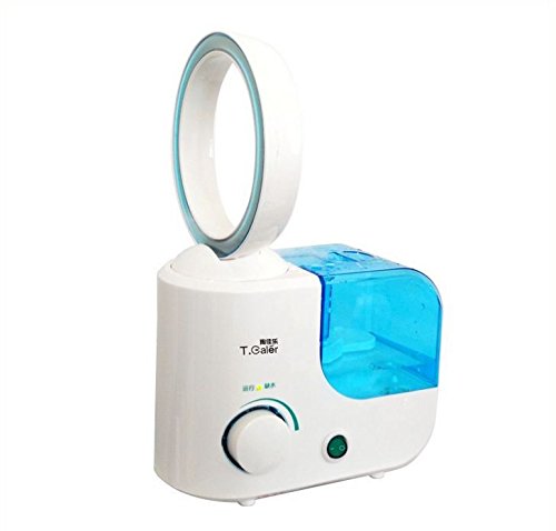 Imixcity Mini Ventilator Tischventilator Mini Fan Luftbefeuchter Klimaanlage Keine Blätter für Sommer Heim Outdoor Camping Büro Reisen