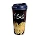 Produktbild Mmedia Game of Thrones to Go Thermo Becher Westeros & Essos Karte 450ml Elbenwald schwarz beige