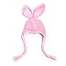 Bigood Cute Newborn baby Infant Newborn Handmade Crochet Clothes Pink ribbit