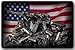 Produktbild ferfgrg Fashion Machine-Washable Indoor/Outdoor Doormat - Army Gun Sniper Rifle Weapons in The Dark Custom Door Mat/Gate Pad (L23.6"X15.7"W)
