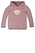 Steiff Baby Girls Sweatshirt 1/1 Arm Hooded Long Sleeve Sweatshirt, Purple (dusky Orchid Purple 7982), 6-12 months (Manufacturer size: 80)