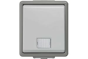 Bjc Delta Surface – Schalter mit Sucher mit Delta-Lampe IP44