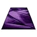Produktbild Carpet 1001 Moderner Designer Wohnzimmer Teppich Miami 6590 LILA - 80x150 cm