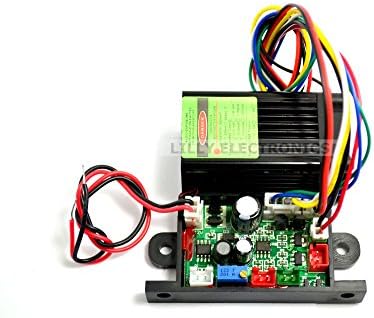 100mw Green Laser 532nm 12V Dot Module Fan Cooling TTL 0-30KHZ-Long time working
