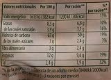 Contenido de 250 g, para 3 raciones