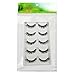 5 Pairs Makeup Necessay Soft Black Cross Long False Eyelash Eye Lash Extension by Phoenix b2c