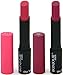 Bonjour Paris Super-Matt Lipstick - Wild Rose(4) and Cardinal (11) Combo 3.5g RS.295.00