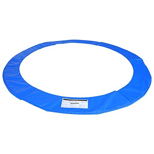 Trampolinzubehör Ersatznetz Sicherheitsnetz oder Federabdeckung für Trampolin 244cm – 6Stangen 305cm – 6Stangen 305cm – 8Stangen 366cm – 8Stangen 396cm – 8Stangen 430cm – 8Stangen,180cm Höhe Trampolinnetz,blau PVC – UV beständige Randschutz Randabdeckung - 8
