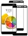 Produktbild UniqueMe Compatible With [2 Stück] Nokia 6.1 / Nokia 6 2018 Schutzfolie, Nokia 6.1 (2018) Panzerglas, Full Cover Gehärtetem Glas Hartglas Displayschutzfolie mit Lebenslange Ersatzgarantie - Schwarz