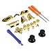 Produktbild Stoßdämpfer-Tasten Dpad LB RB LT RT Taste Ersatz mit T8 T6 Schraubendreher & Crowbar Ersatzteil für Xbox One Elite Controller, gold
