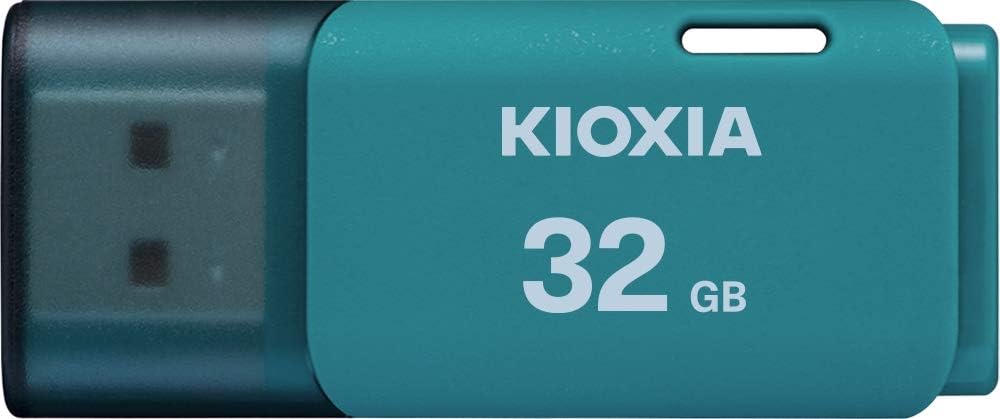 KIOXIA TransMemory U202 32GB USB Bellek – USB 2.0, Açık Mavi