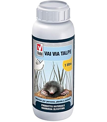 Disabituante Per Talpe Nextrade Italia 1L - Repellente Innocuo A Granuli, Proteggi Il Giardino In Modo Naturale