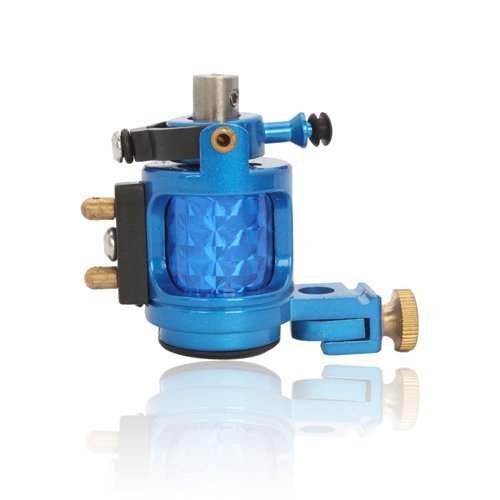 SODIAL(R) New Rotary Motor Tattoo Machine Liner Shader Gun Blue