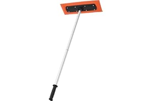VEVOR Snötakskratta, 1,2 m lång räckvidd snöskrapa, 45 cm skumblad för inga repor, halkfritt handtag, lätta snöborttagningsverktyg för fordon, garage, takblad, skräp, rengöring