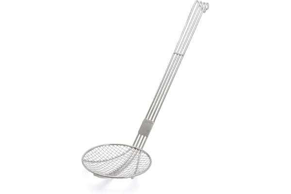 De Buyer - Araignée à friture à toile en inox - Diamètre 14 cm -, Argent